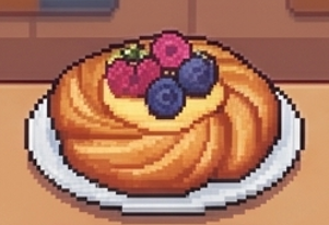 Pasta Danesa amb Baies